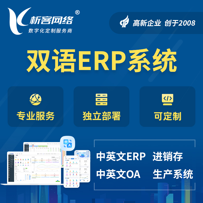 五家渠双语ERP系统